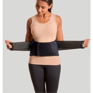 Adjustable Back Brace - Black